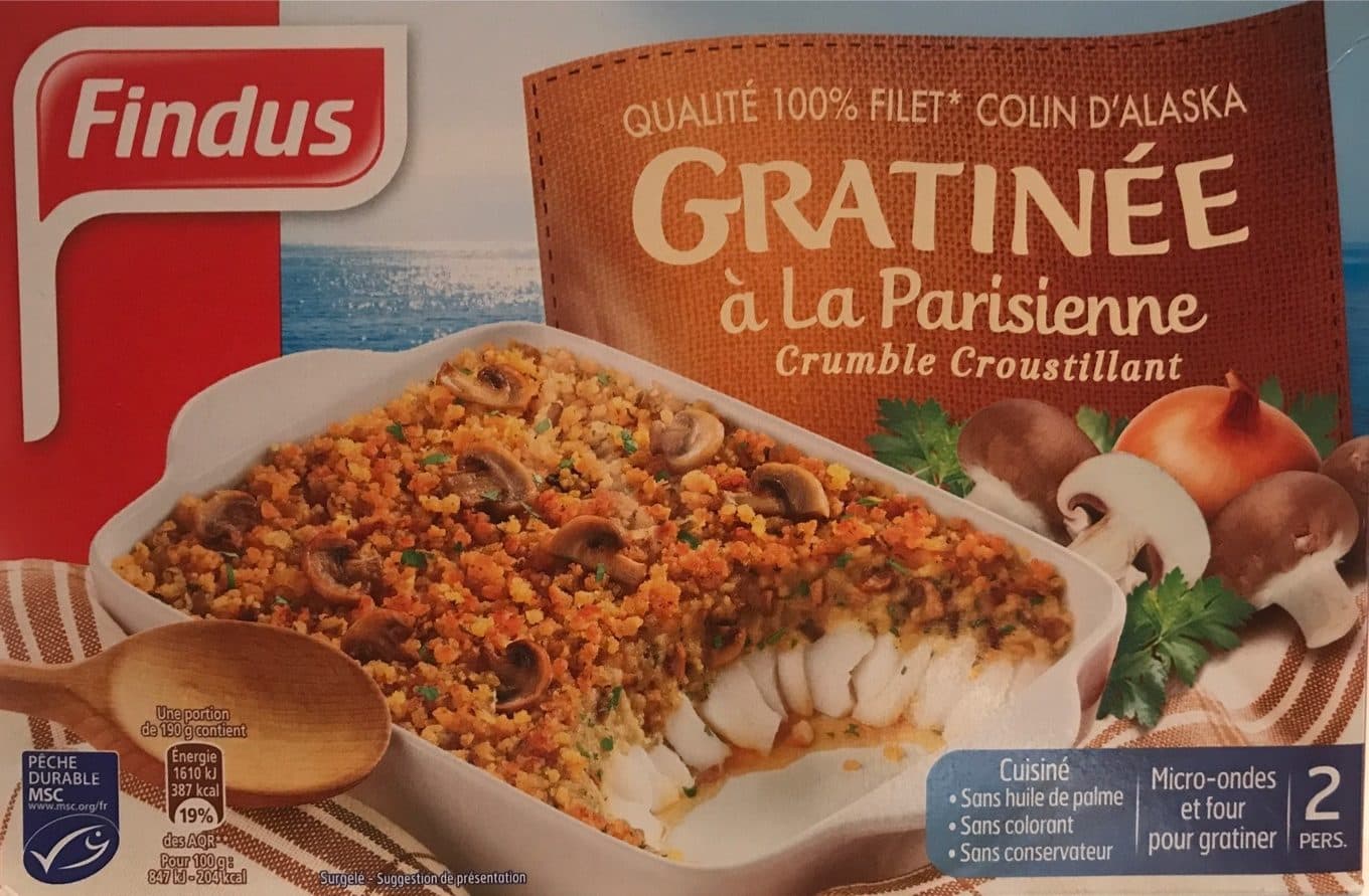 Findus Gratinée à la Parisienne packshot