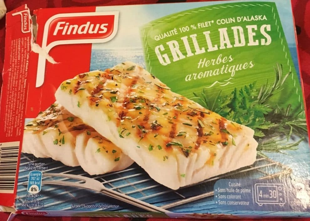 Findus Grillades Colin d'Alaska Herbes Aromatiques packshot