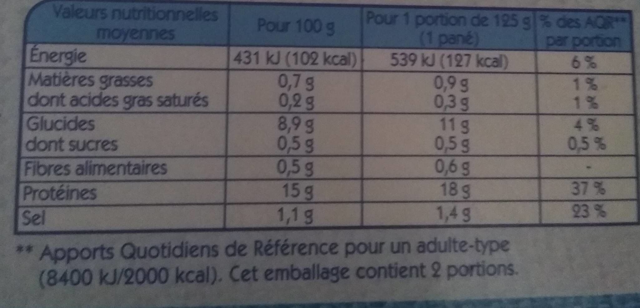 Findus colin d'Alaska façon Meunière packshot