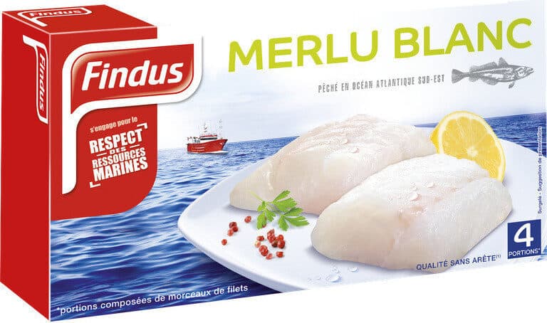 Findus Merlu Blanc packshot