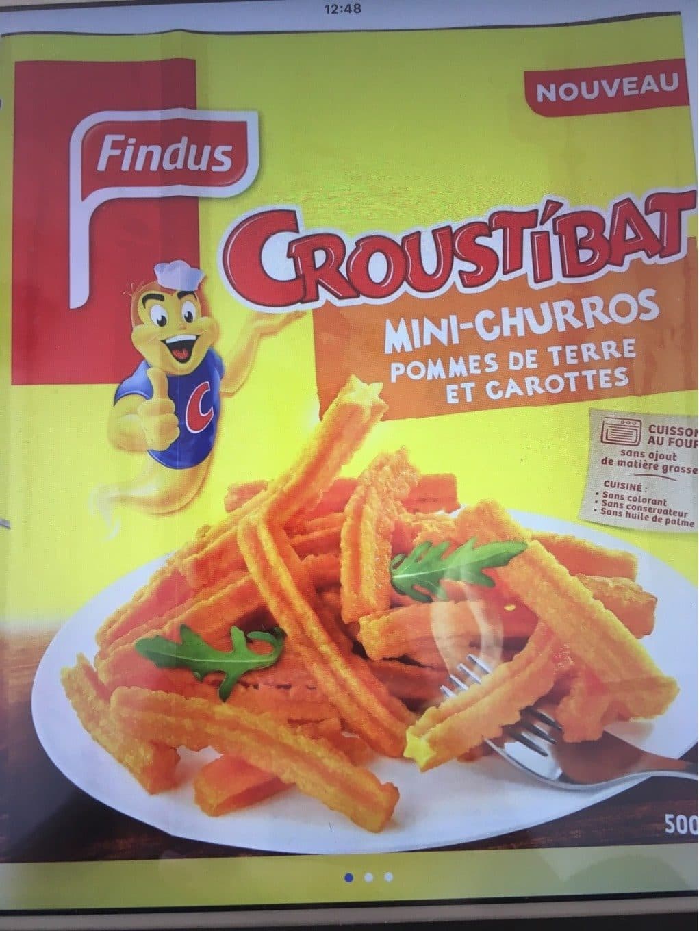 Findus Croustibat Mini-Churros packshot