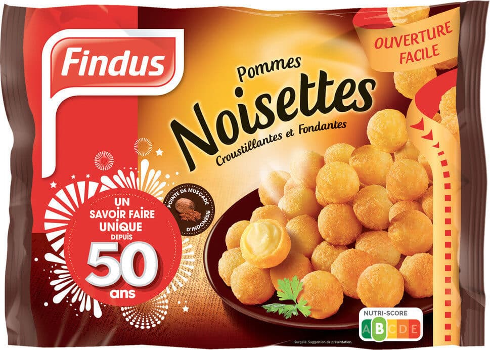 Findus Pommes noisettes packshot