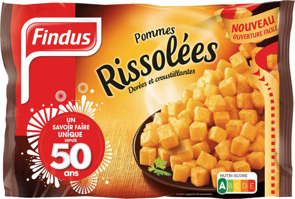 Findus Pommes Rissolées packshot