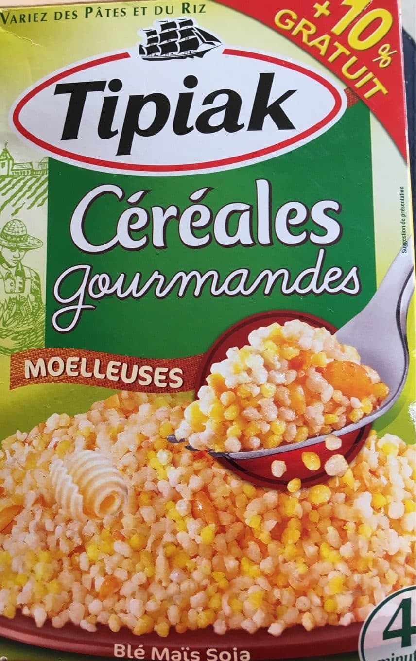 Tipiak Céreales gourmandes packshot