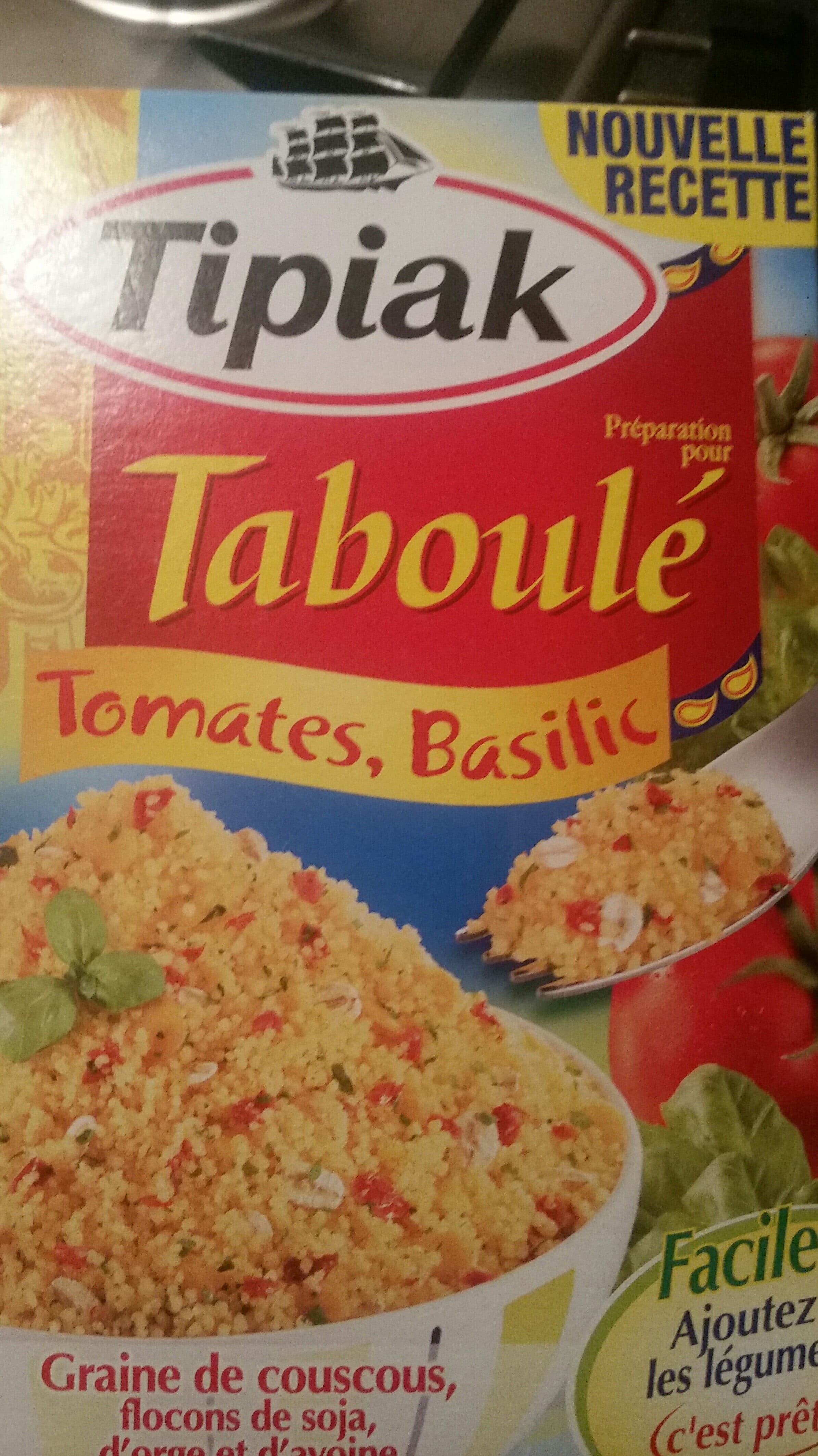 Tipiak taboule packshot