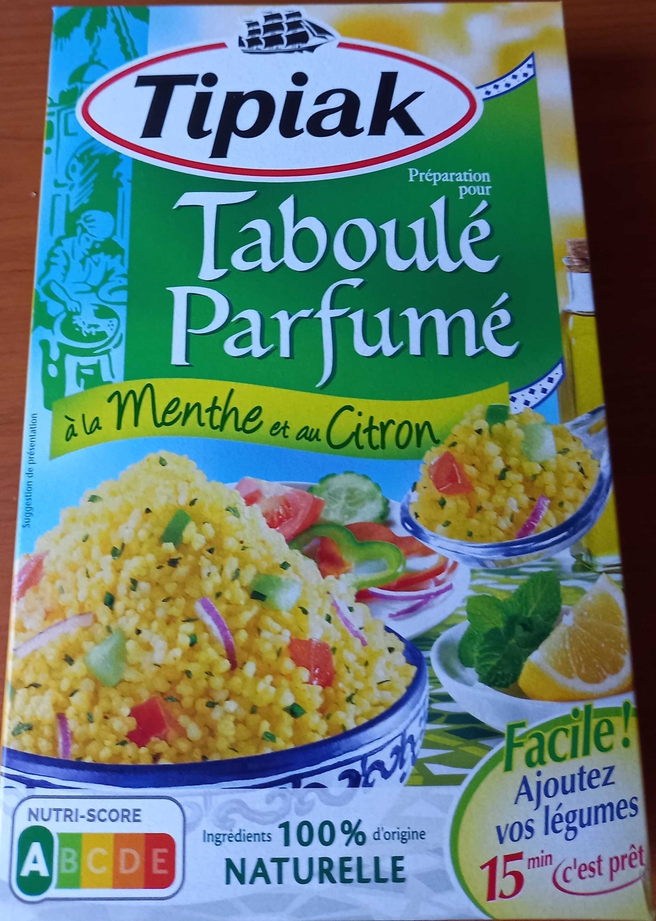 Tipiak Préparation Taboulé menthe citron packshot