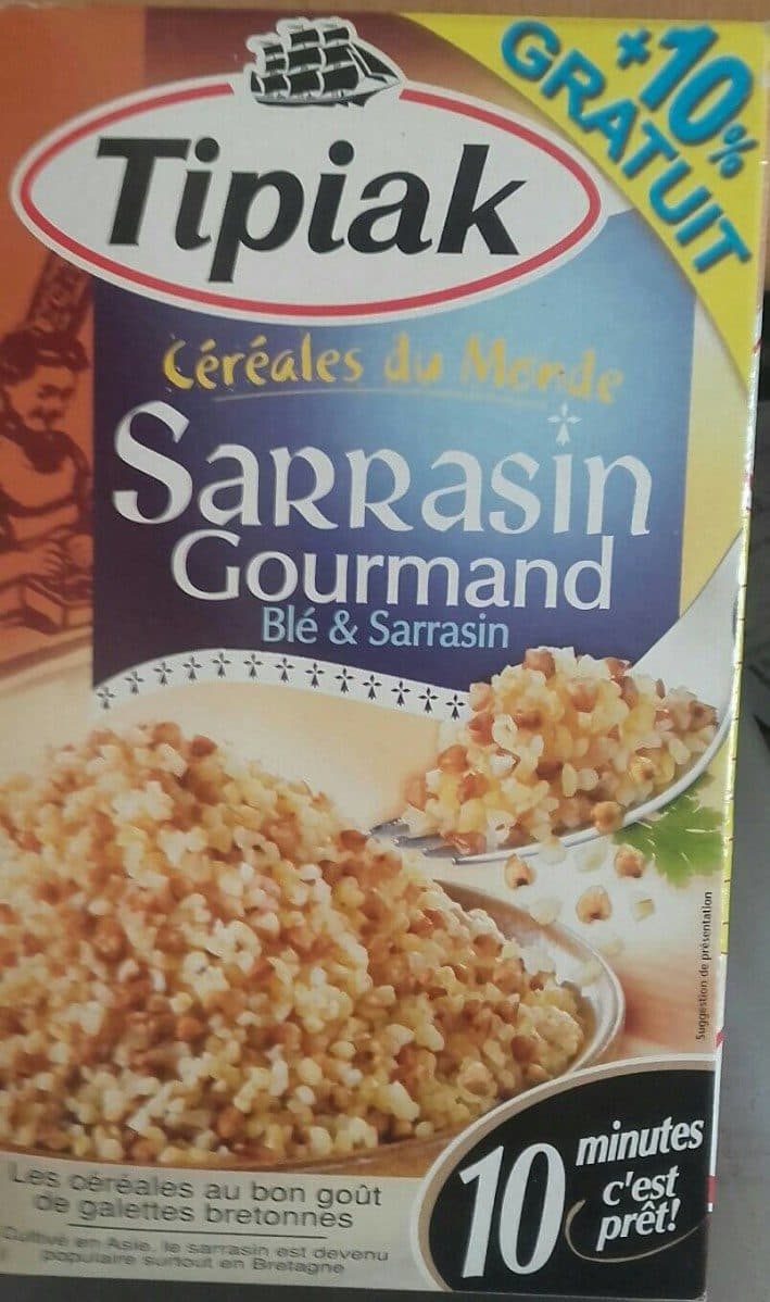 Tipiak Sarrasin gourmand - blé & sarrasin packshot