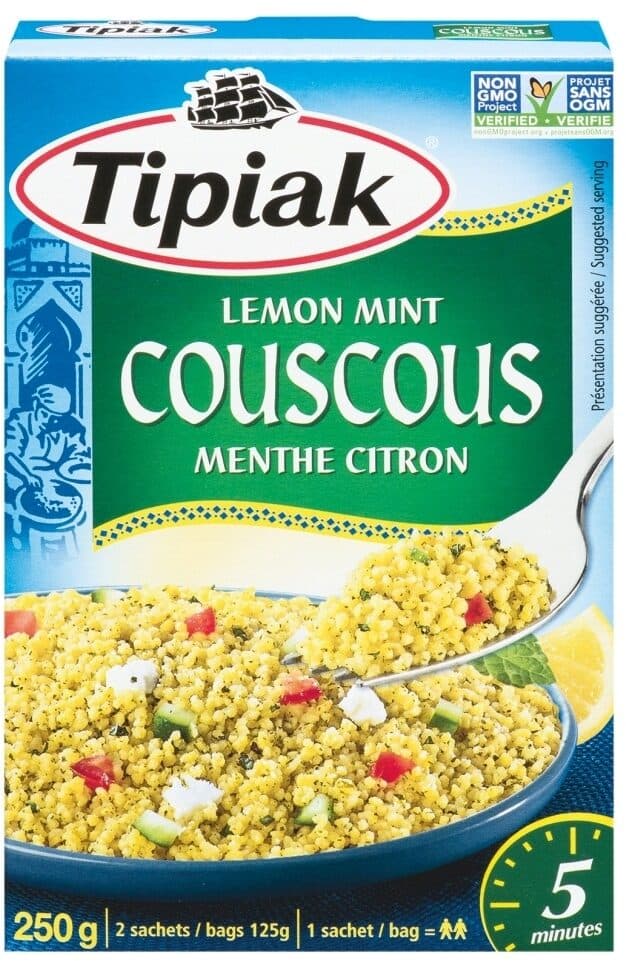 Tipiak Couscous menthe citron packshot