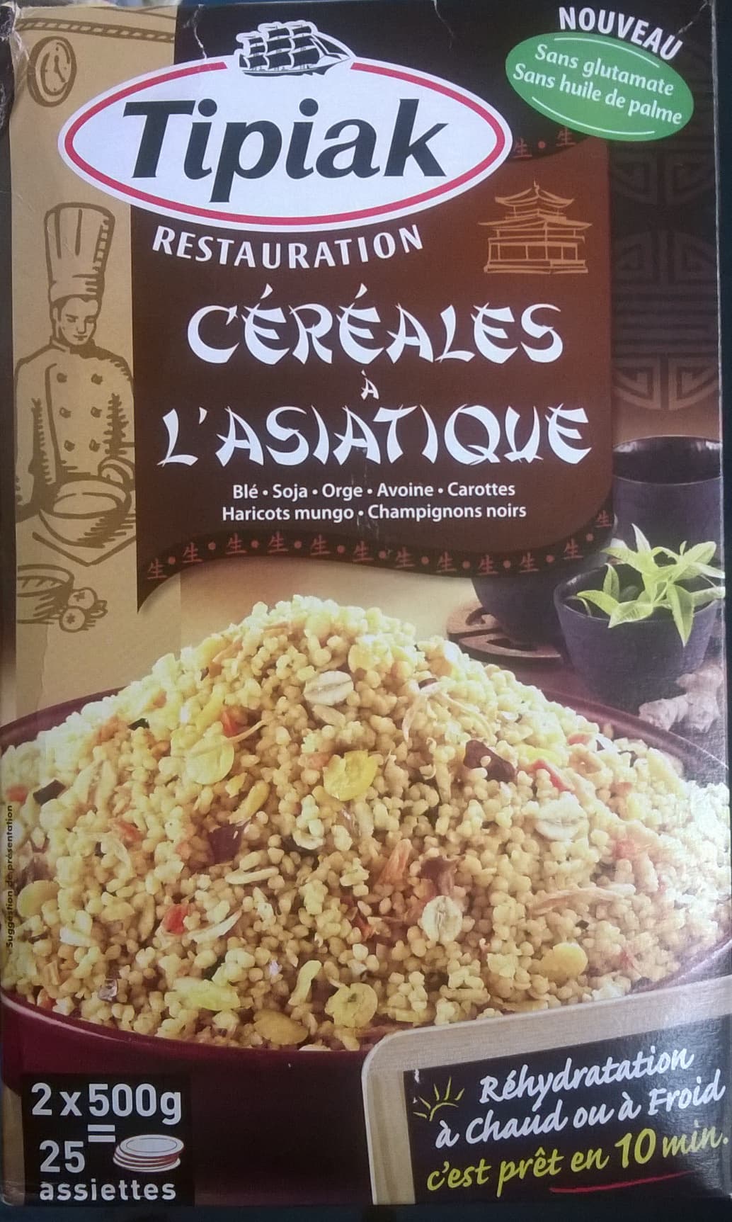 Tipiak Céréales à l'asiatique packshot