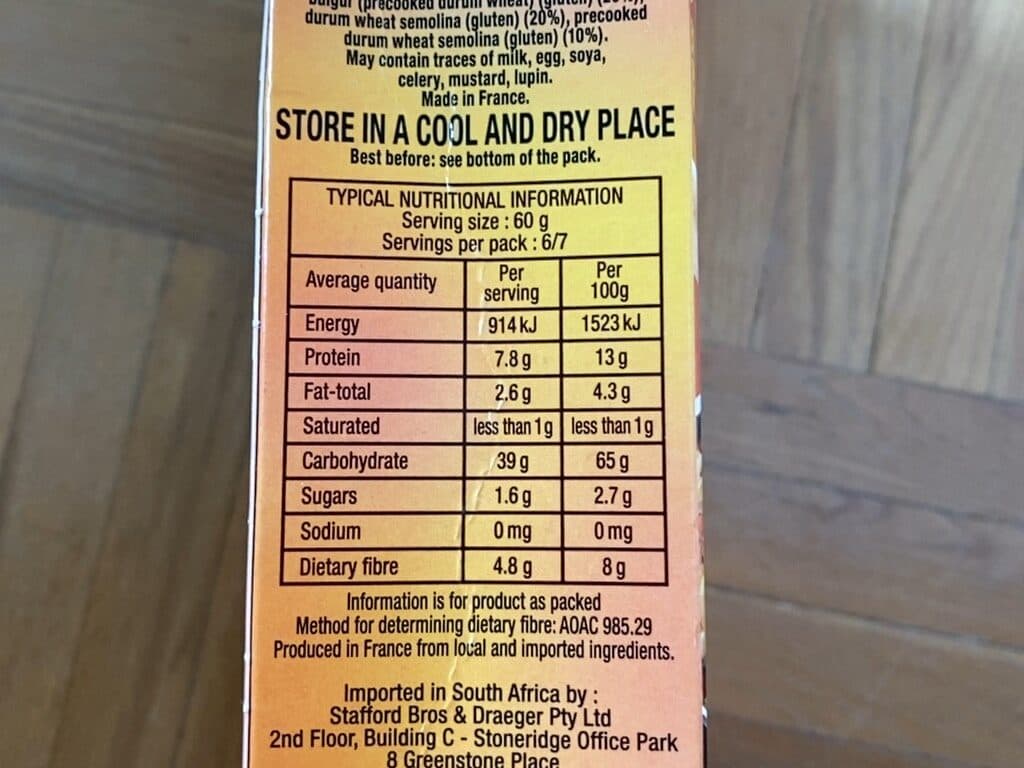 Tipiak Quinoa gourmand packshot