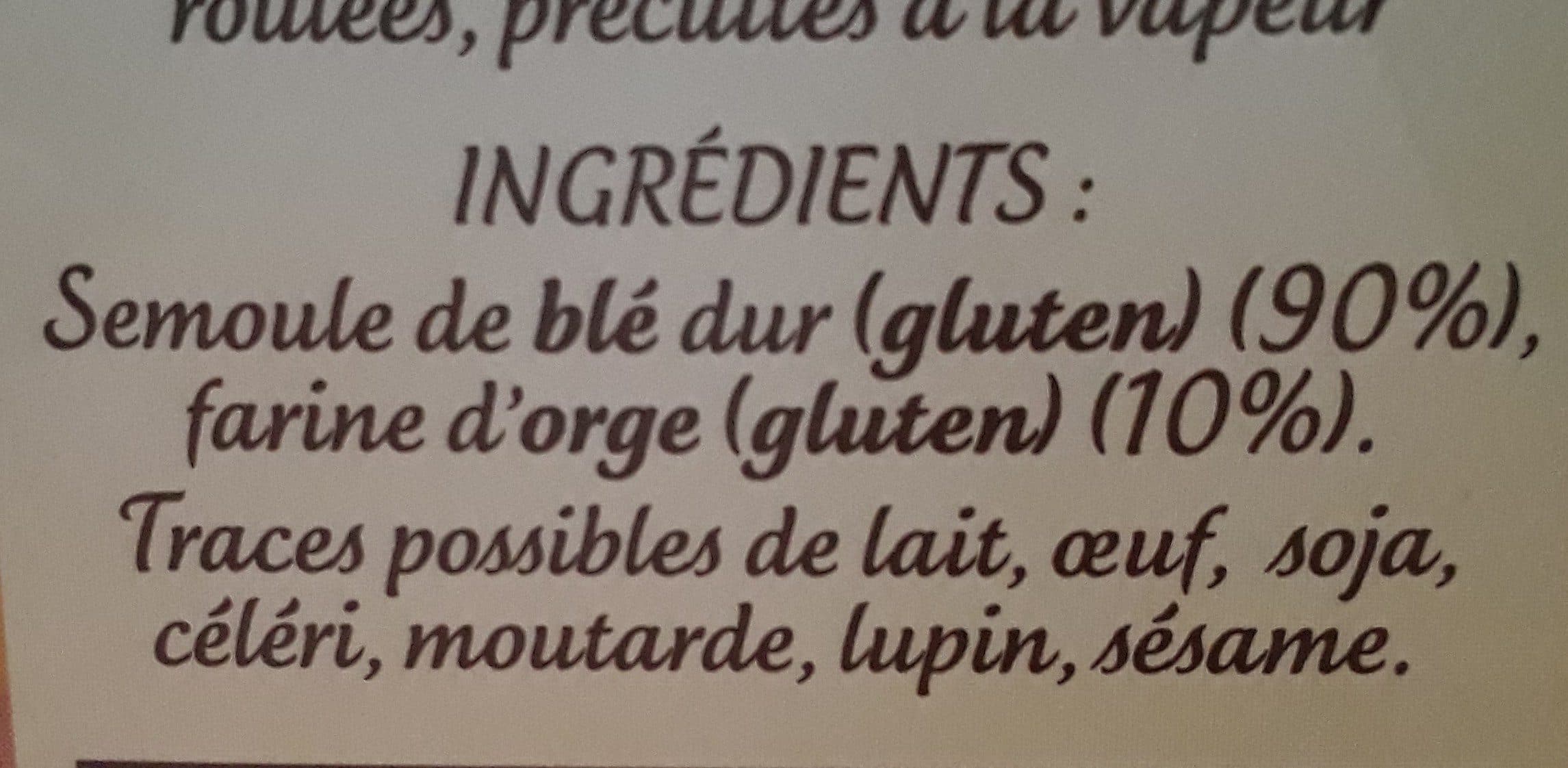 Tipiak Couscous aicha moyen packshot
