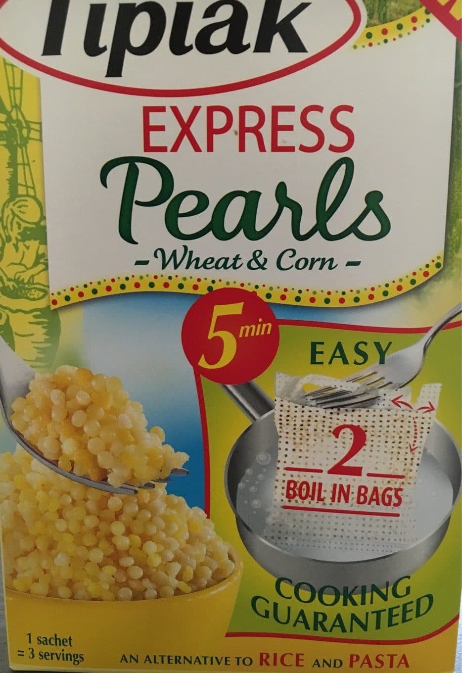 Tipiak Express pearls packshot