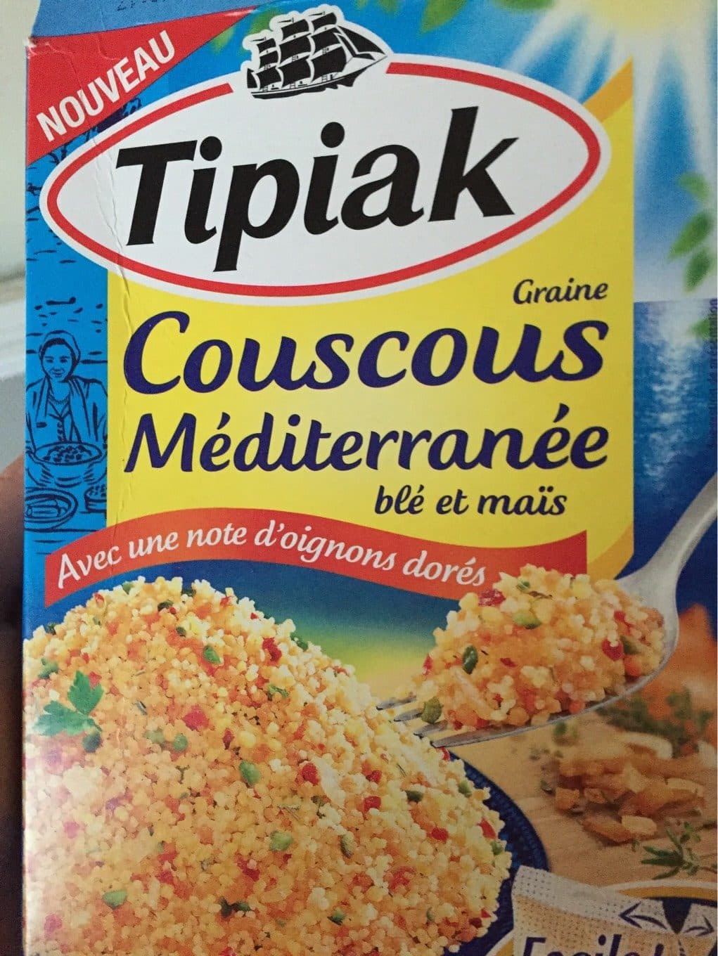 Typiak Couscous Méditerranée packshot