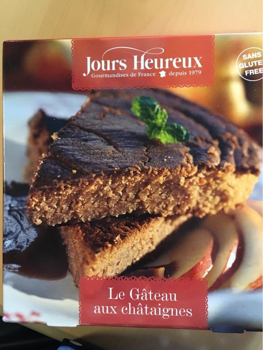 Jours Heureux Le gâteau aux chataignes packshot