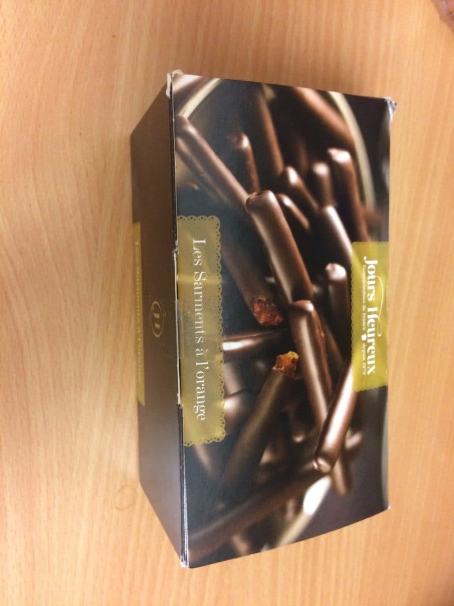 Jours Heureux Les sarments à l'orange packshot