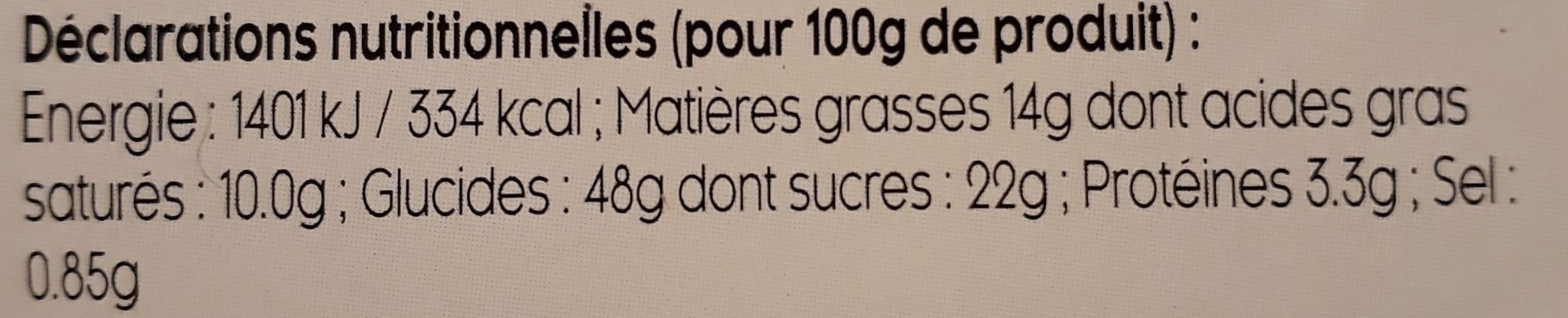 Open Food Facts Kouign Amann aux Pommes packshot