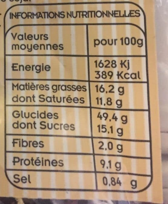 LABEL ROUGE BRIOCHE LABEL ROUGE 600G packshot