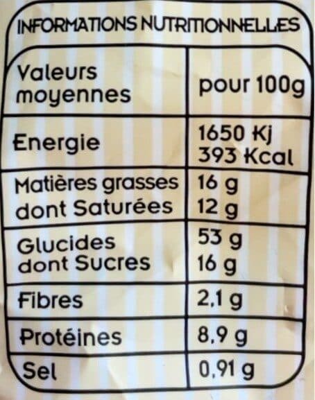 Brioches & Viennoiseries Thomas Gâche pur beurre packshot
