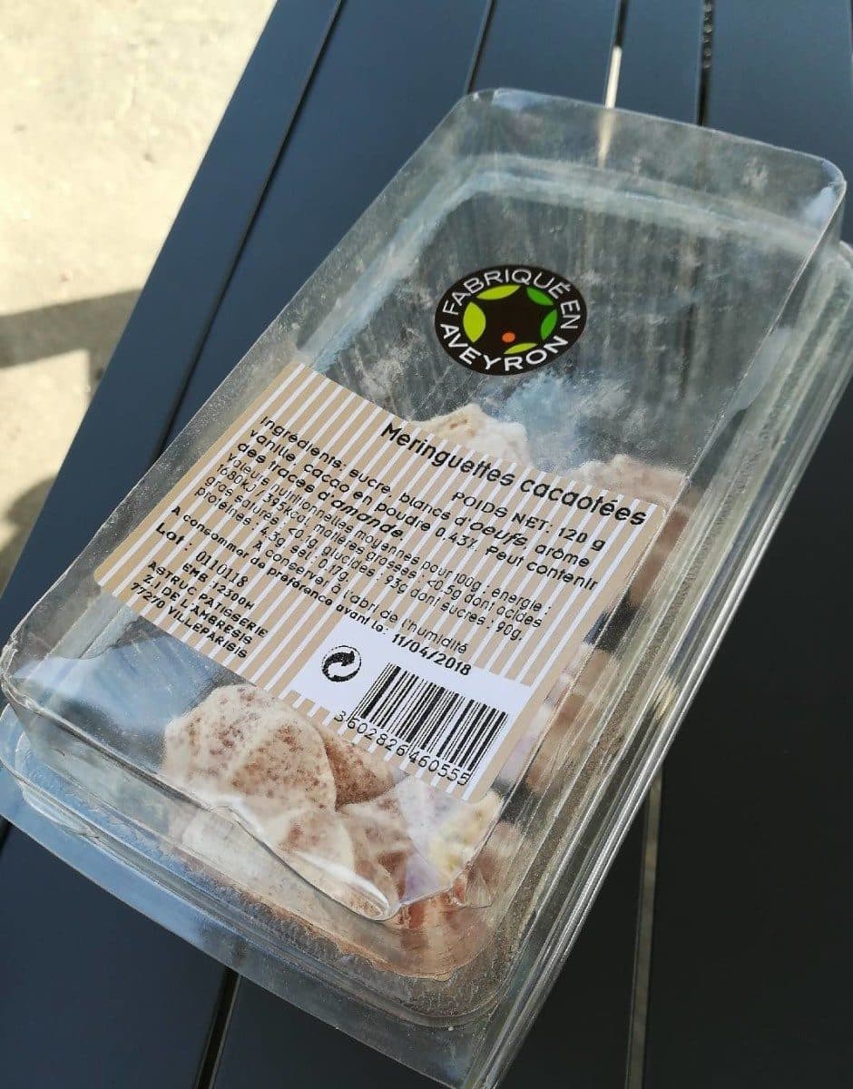 Open Food Facts Meringuettes cacaotées packshot
