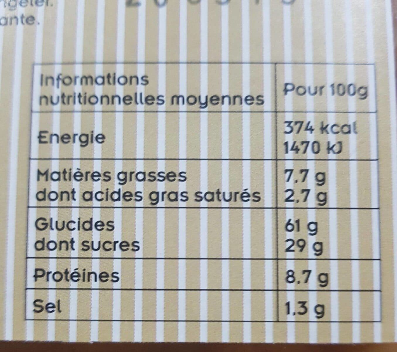 La Gerbe Savoyarde Biscuit de Savoie packshot