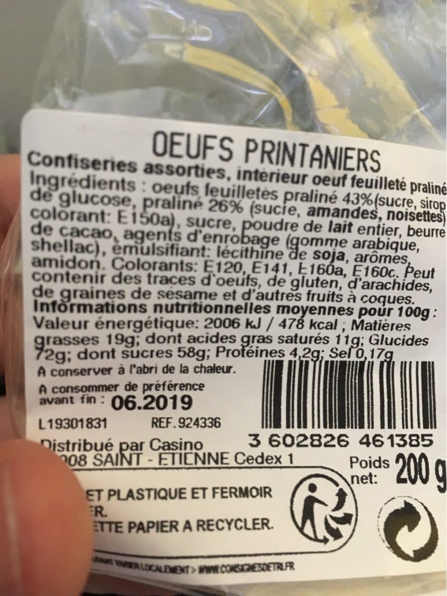 Casino Oeufs printaniers packshot
