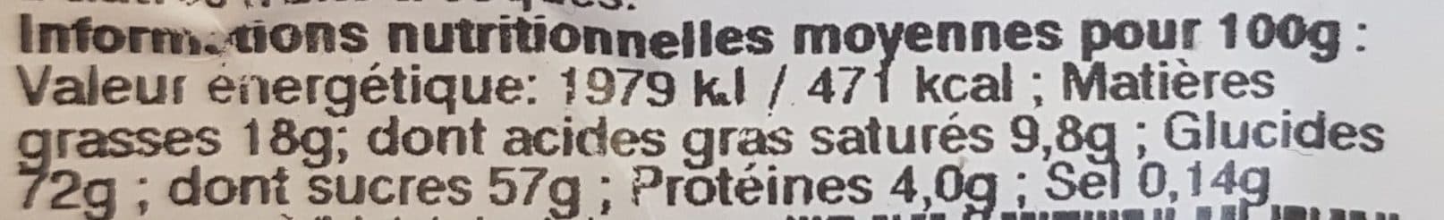 Open Food Facts Oeufs feuilletés lait packshot