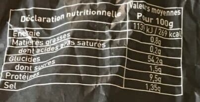 Open Food Facts Le Rustic pain de campagne packshot