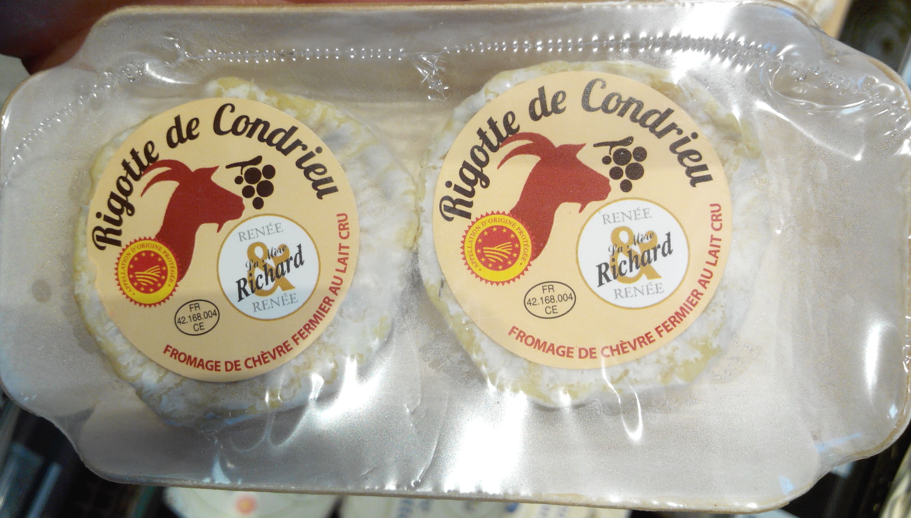 La Mère Richard Rigotte de Condrieu (18 % MG) packshot