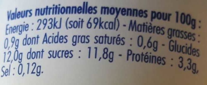 Campagne de France Yaourt Nature Sucré packshot