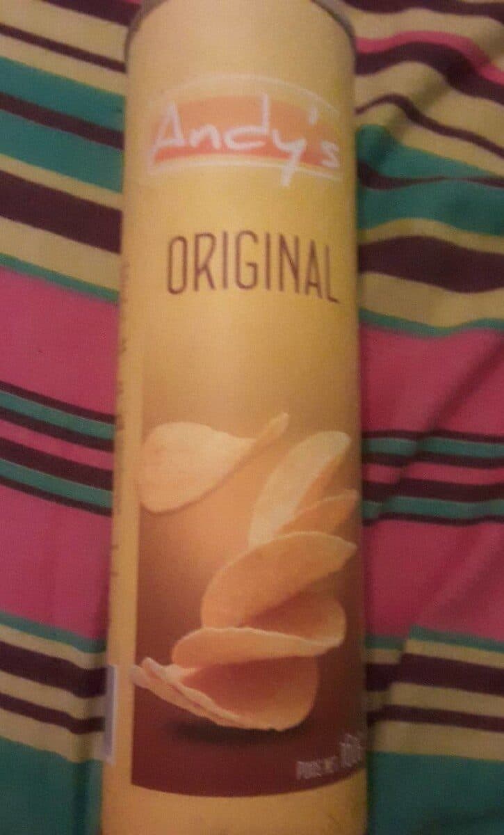 Andy’s Chips original packshot