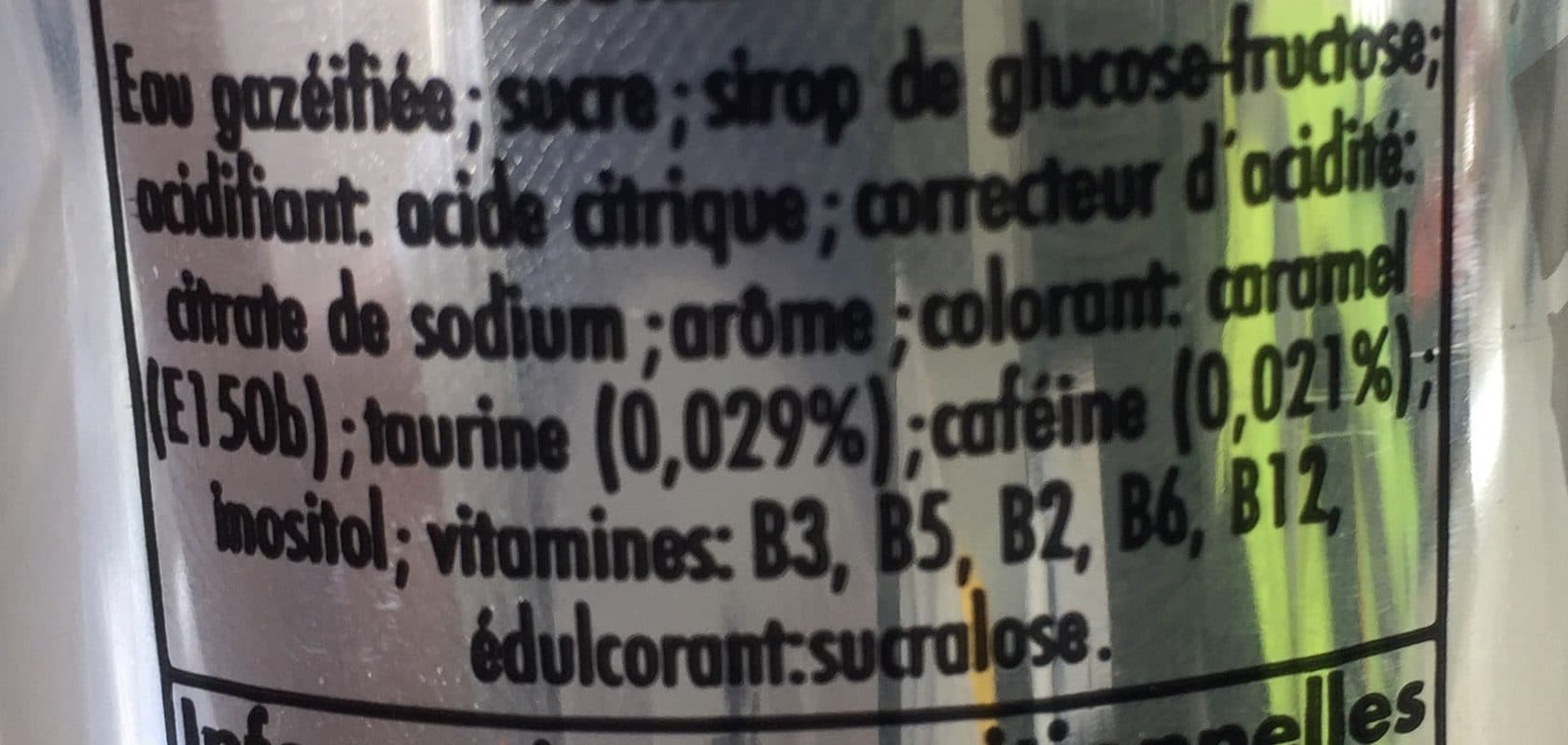Impact 25CL Energy Drink Impact packshot
