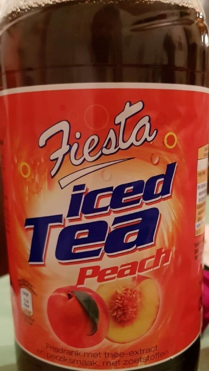 Fiesta Iced tea peach packshot