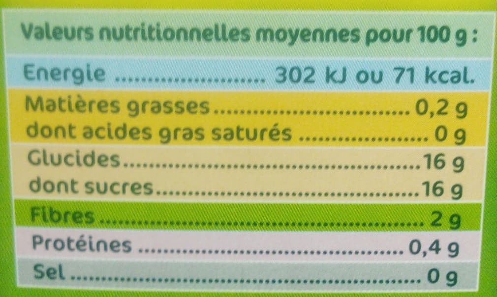 Andros P'tit Dros Pomme Pêche packshot