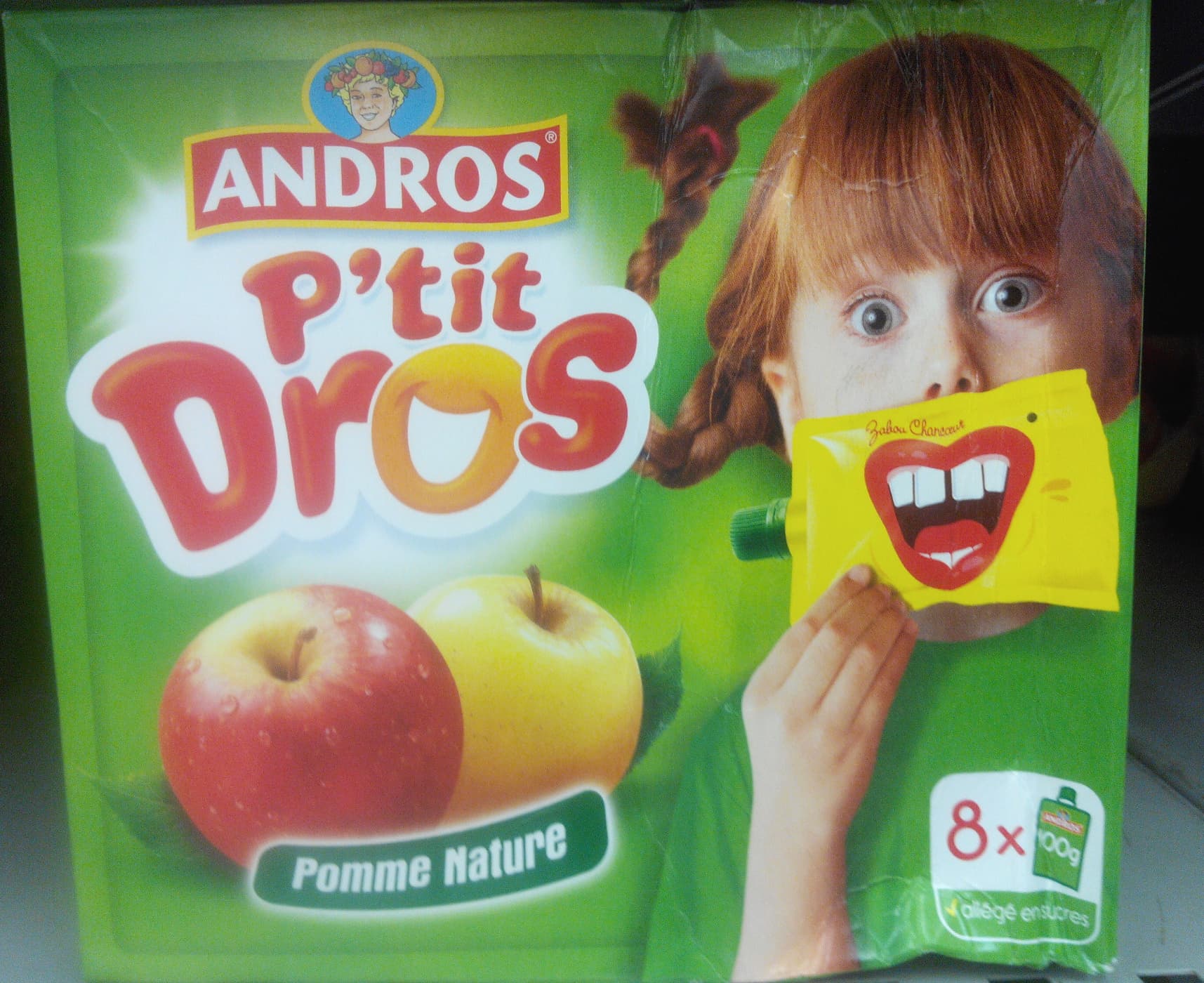 Andros P'tit Dros Pomme Nature packshot