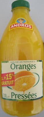 Andros Oranges Pressées packshot