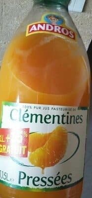 Andros Clémentines pressées packshot
