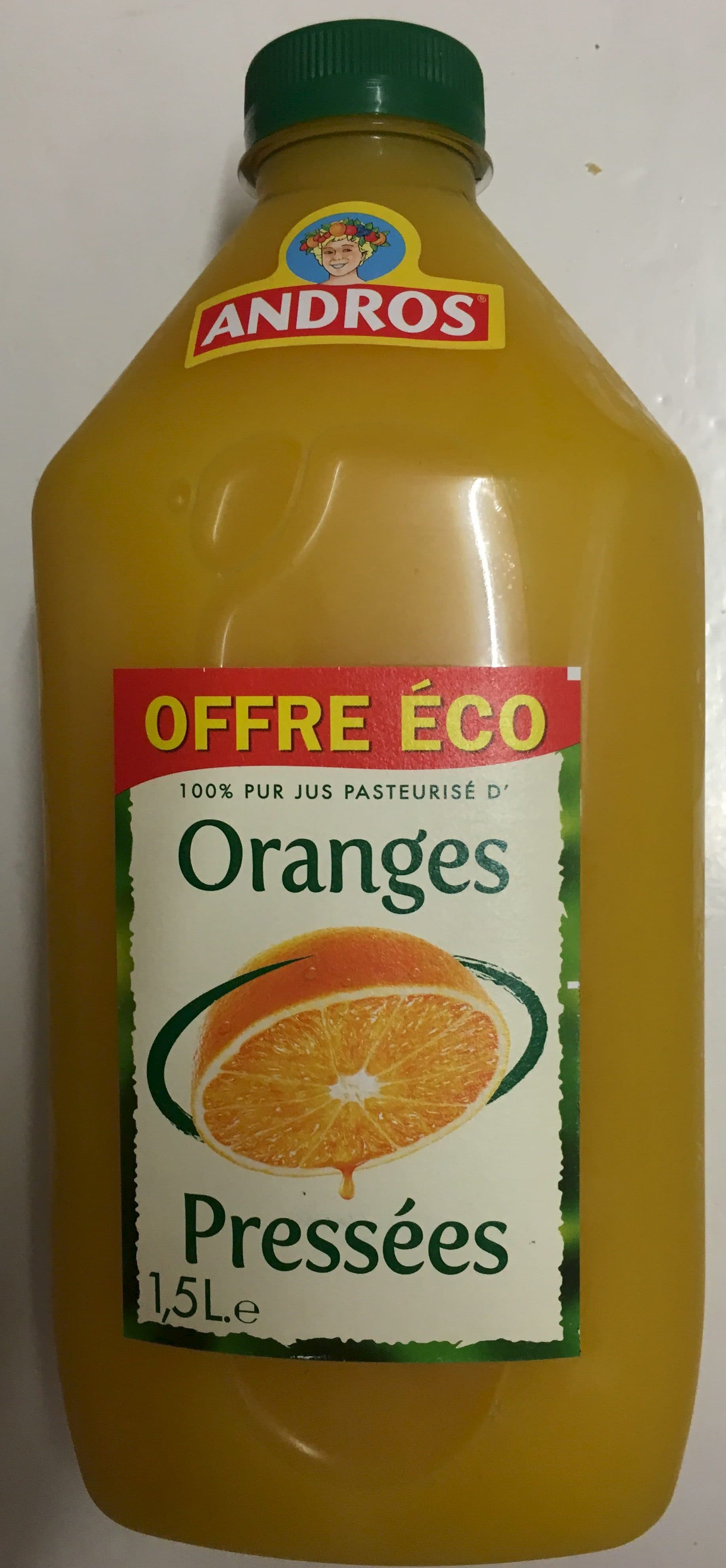 Andros Oranges pressées (offre éco) packshot