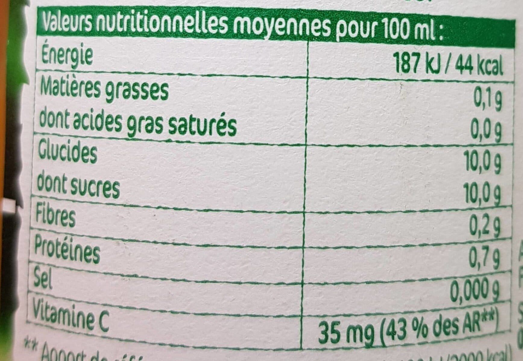 Andros Jus Clémentines pressées packshot