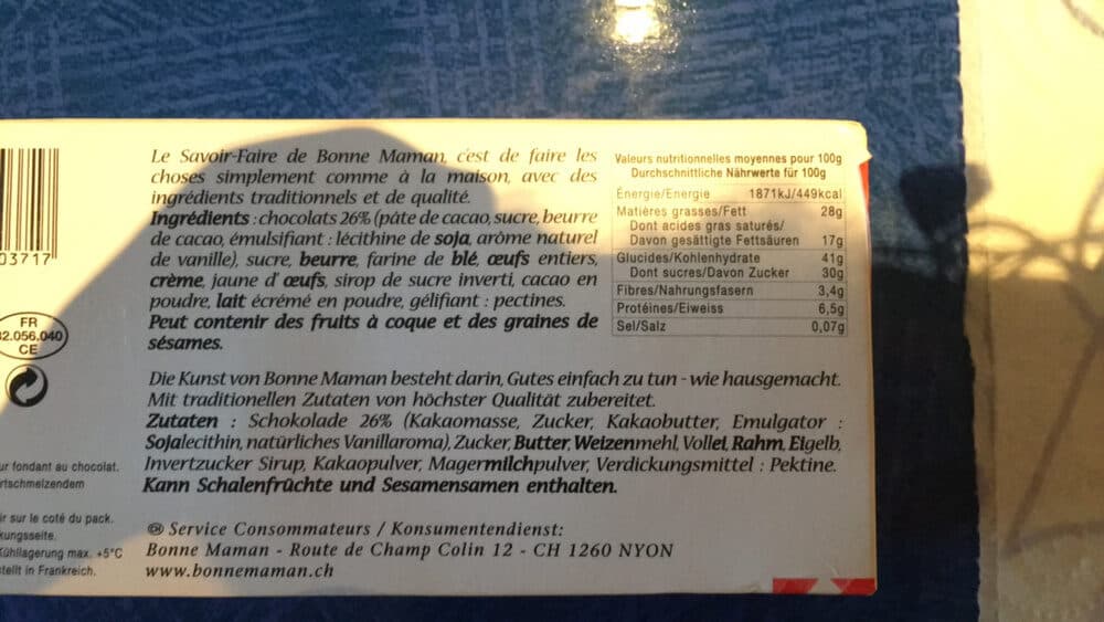 Bonne Maman Bonne Maman Coeur fondant au chocolat packshot