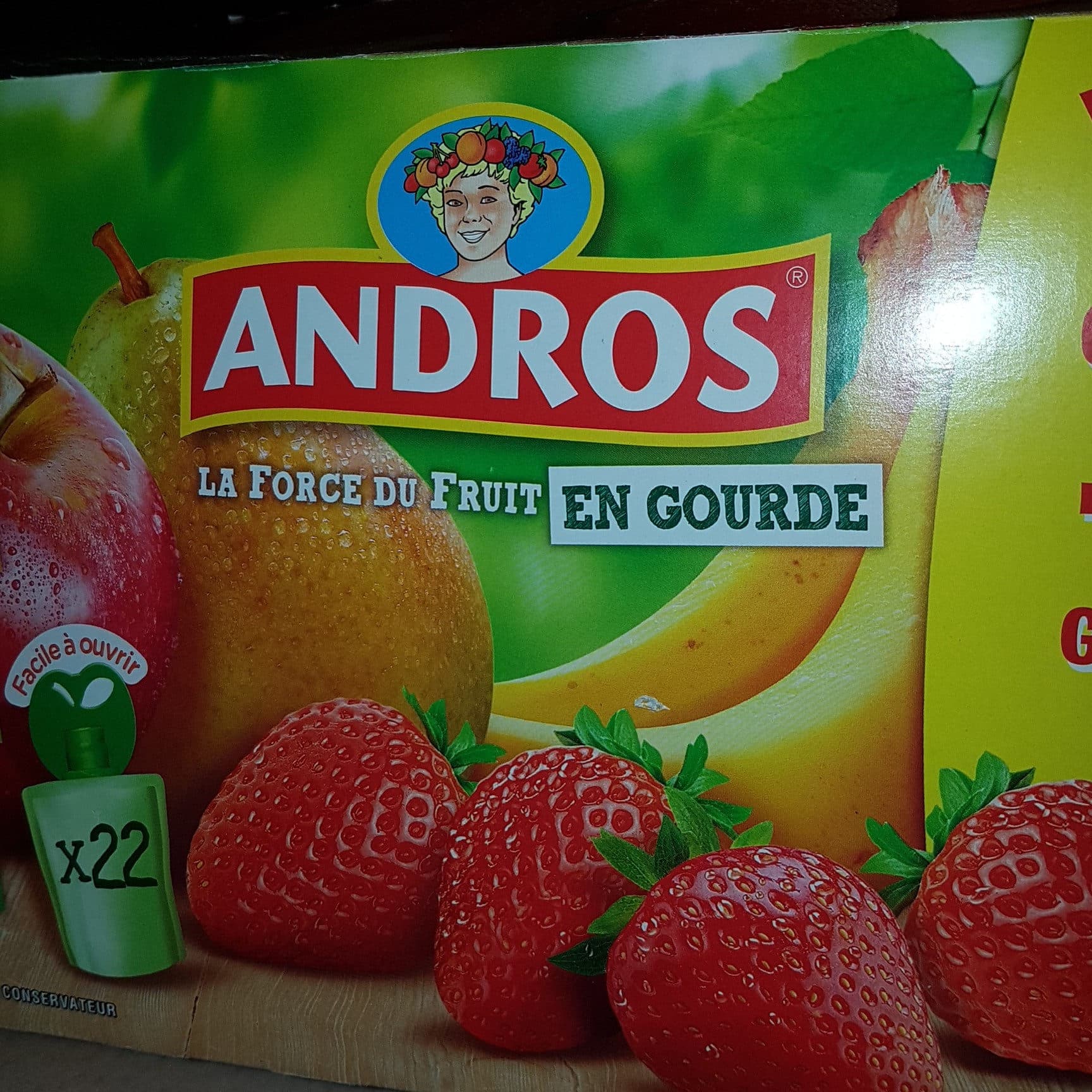 Andros Gourdes compotes panachées packshot