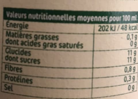 Andros Nectar de Fraises packshot