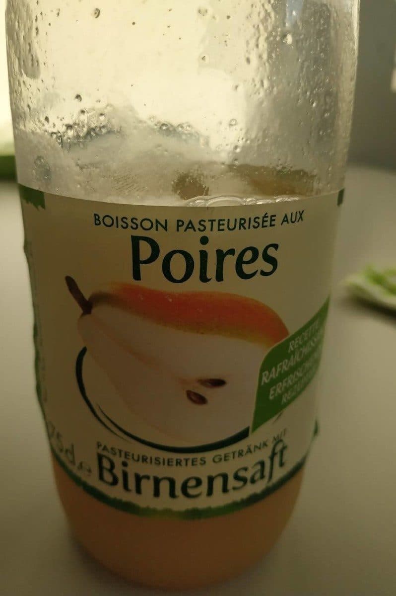 Open Food Facts Boisson pasteurisé aux poires packshot