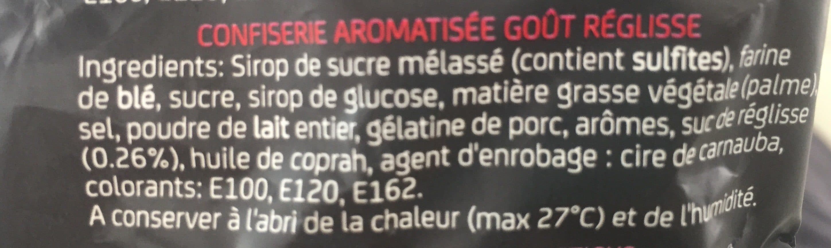 Open Food Facts Bâtons De Réglisse Pierrot packshot