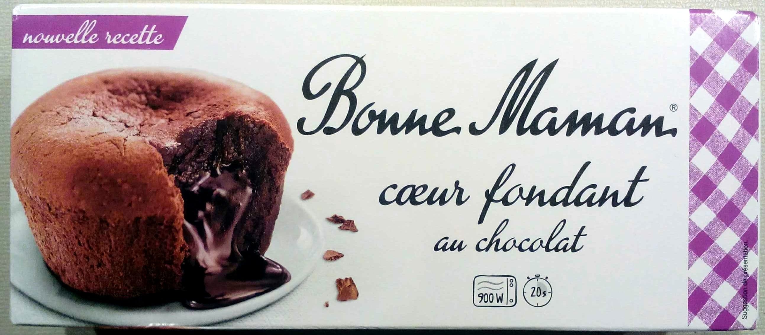 Bonne Maman Coeur fondant au chocolat packshot