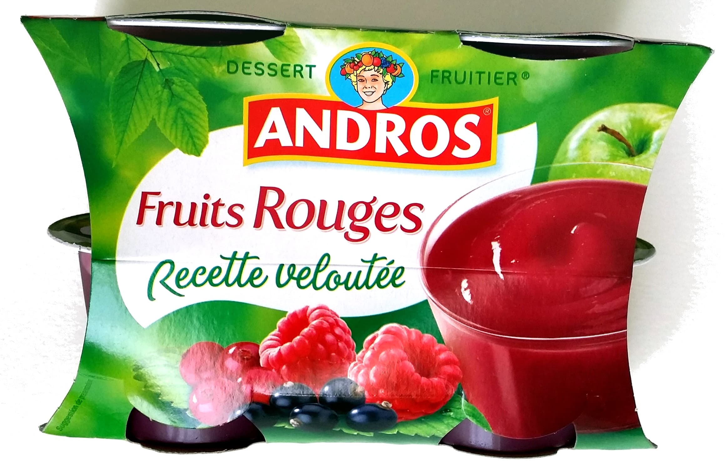 Andros Fruits Rouges Recette Veloutée packshot