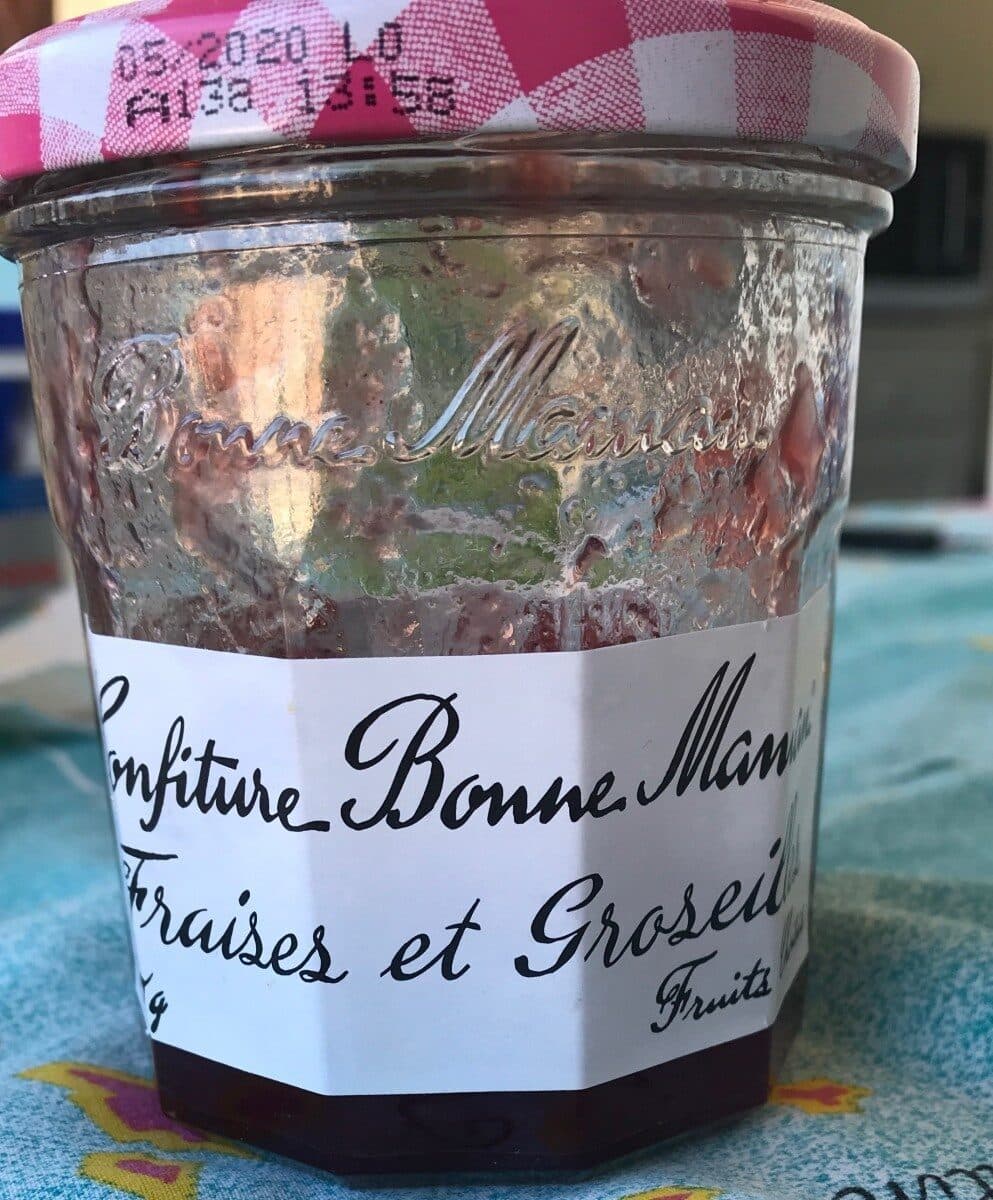 Bonne Maman Confiture fraises et groseilles packshot