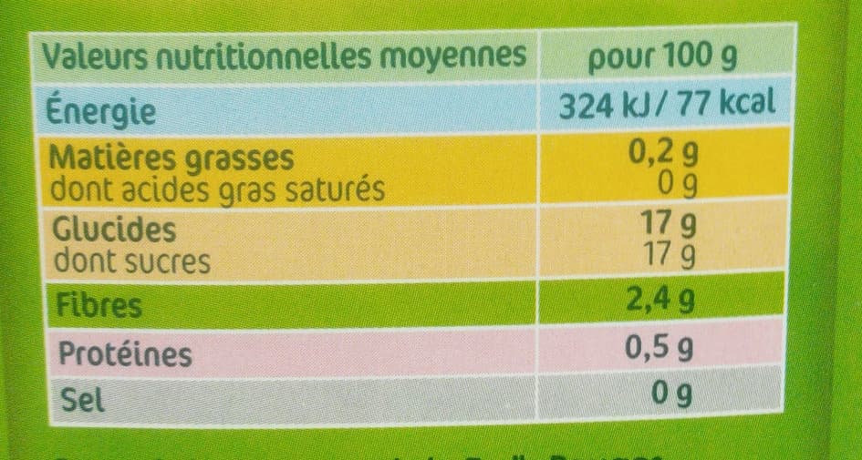 Andros P'tit Dros Pomme Fruits rouges packshot
