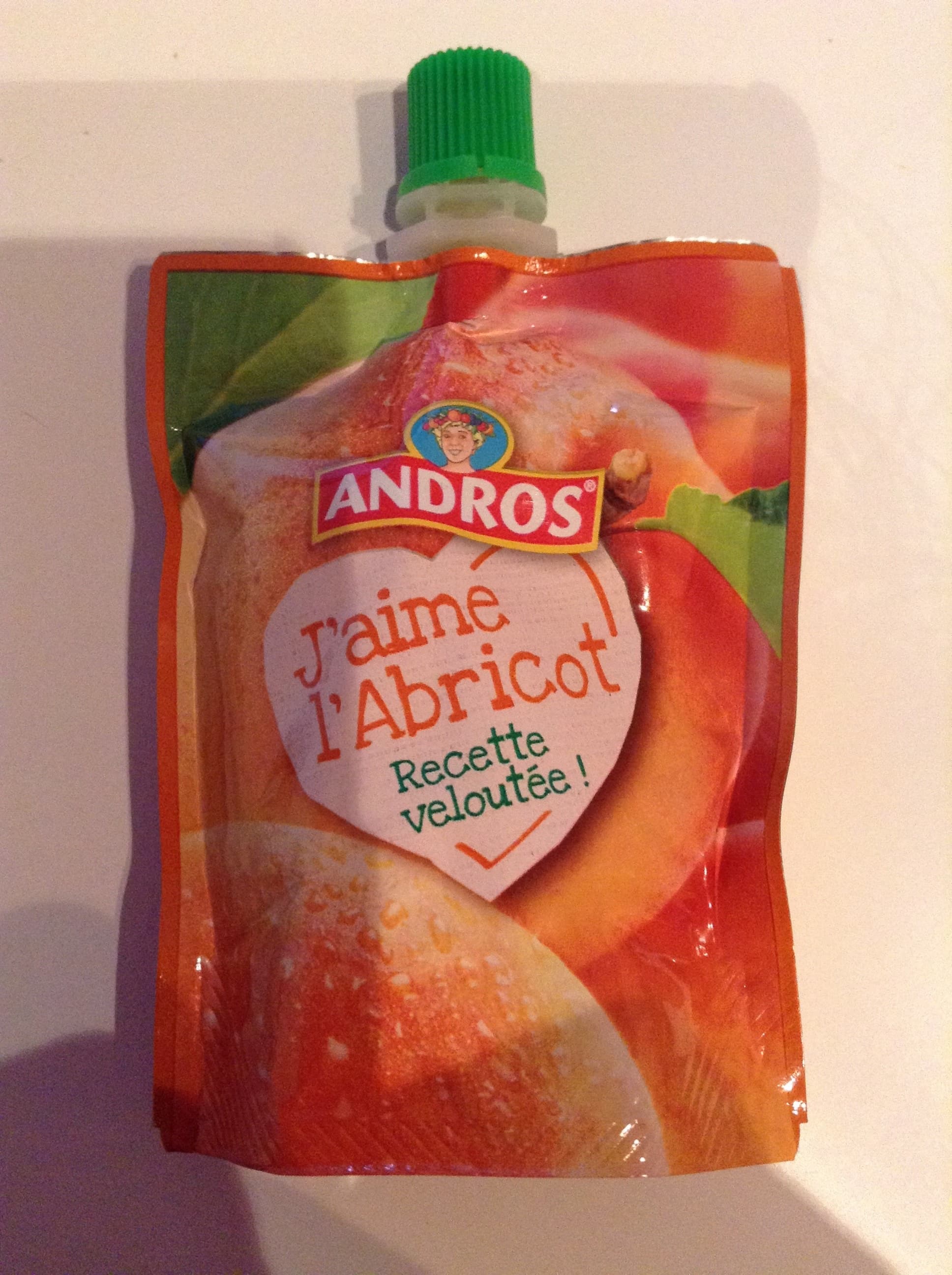 Andros J'aime l'Abricot packshot