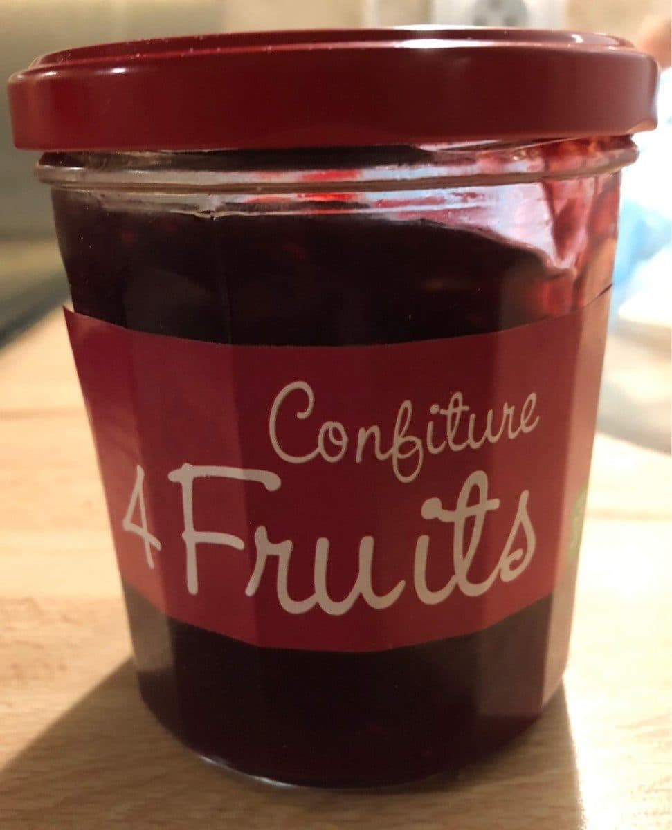 Leader Price Confiture 4 Fruits packshot