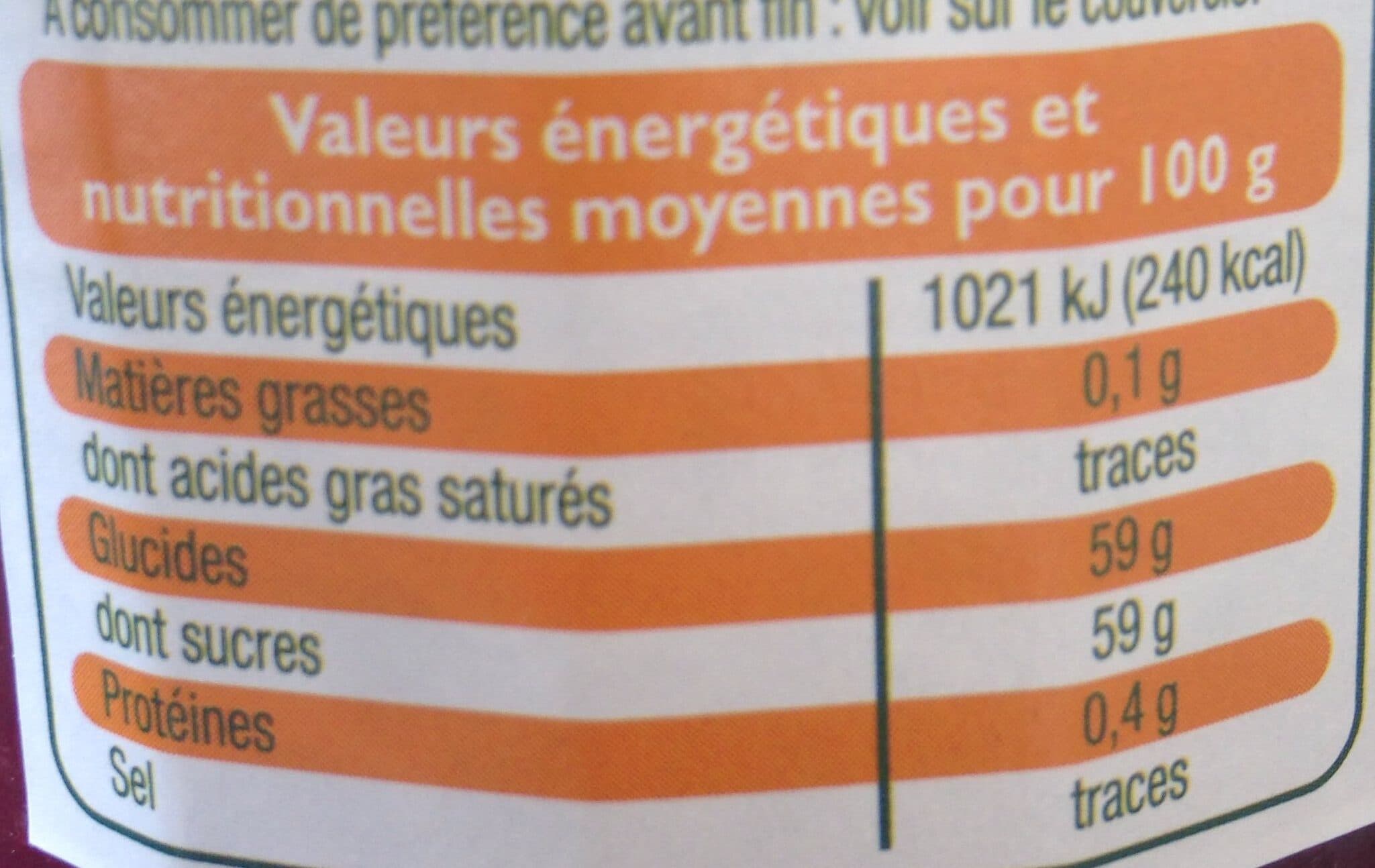 Open Food Facts Confiture fraise packshot
